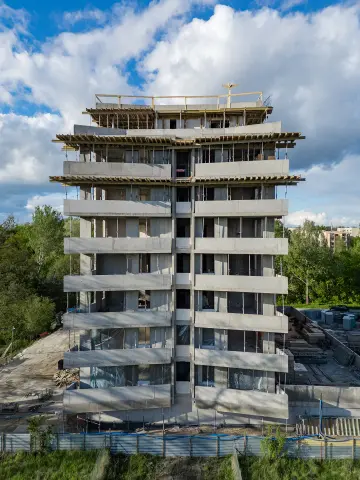 Postęp pracy inwestycji Sokołówka, Łódź Julianów
