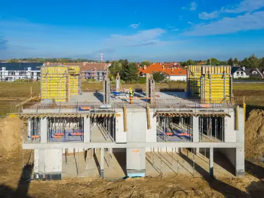 Postęp pracy inwestycji Ustronie Wilanów, Warszawa Wilanów