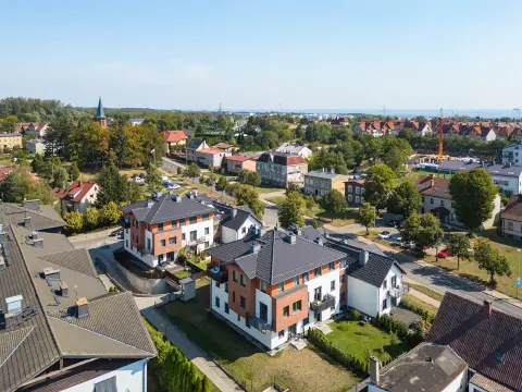 Zdjęcie z lotu ptaka inwestycji Garden House