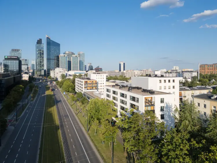 Budynek inwestycji Kasprzaka, Warszawa Wola