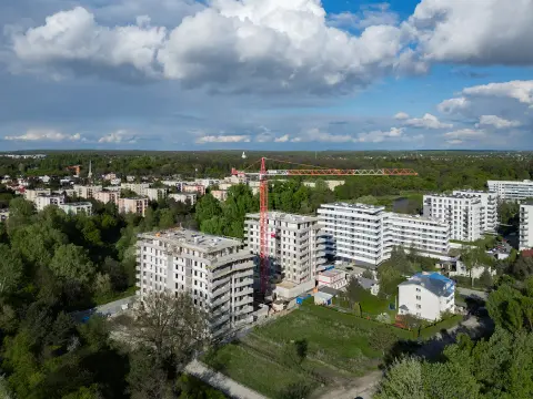 Postęp pracy inwestycji Sokołówka, Łódź Julianów