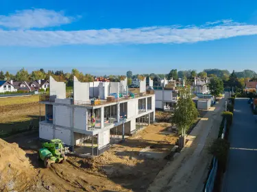 Postęp pracy inwestycji Ustronie Wilanów, Warszawa Wilanów