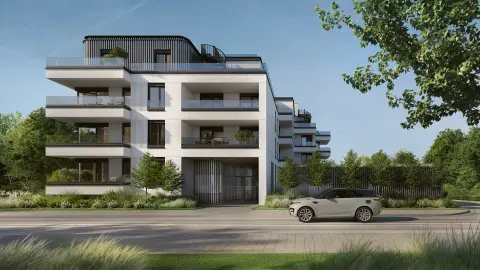 Budynek inwestycji Tarasy II, Warszawa Mokotów
