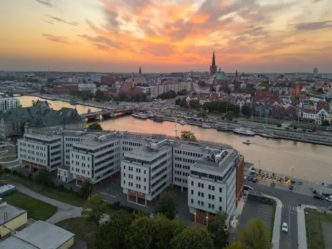 Zdjęcie z lotu ptaka inwestycji Lastadia