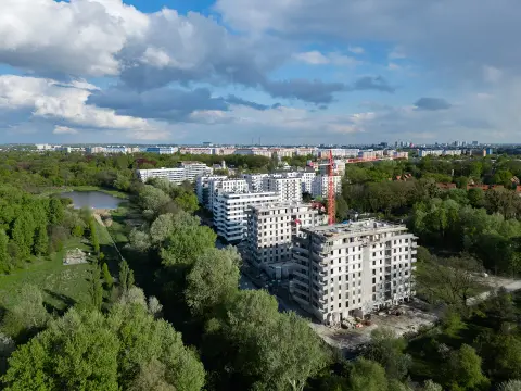Postęp pracy inwestycji Sokołówka, Łódź Julianów