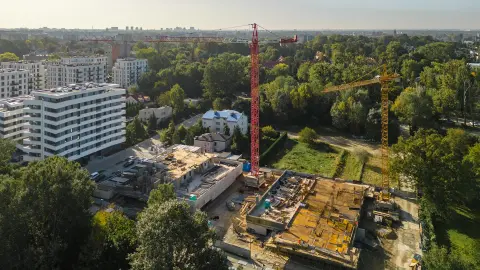 Postęp prac Sokołówka