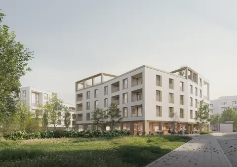 Budynek inwestycji Kameralna, Warszawa Mokotów