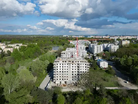 Postęp pracy inwestycji Sokołówka, Łódź Julianów