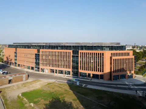 Zdjęcie z lotu ptaka inwestycji Lastadia