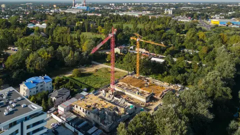 Postęp prac Sokołówka
