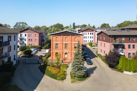 Zdjęcie z lotu ptaka inwestycji Garden House