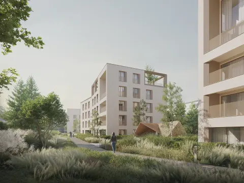 Budynek inwestycji Kameralna, Warszawa Mokotów