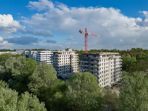 Postęp pracy inwestycji Sokołówka, Łódź Julianów