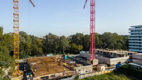 Postęp prac Sokołówka
