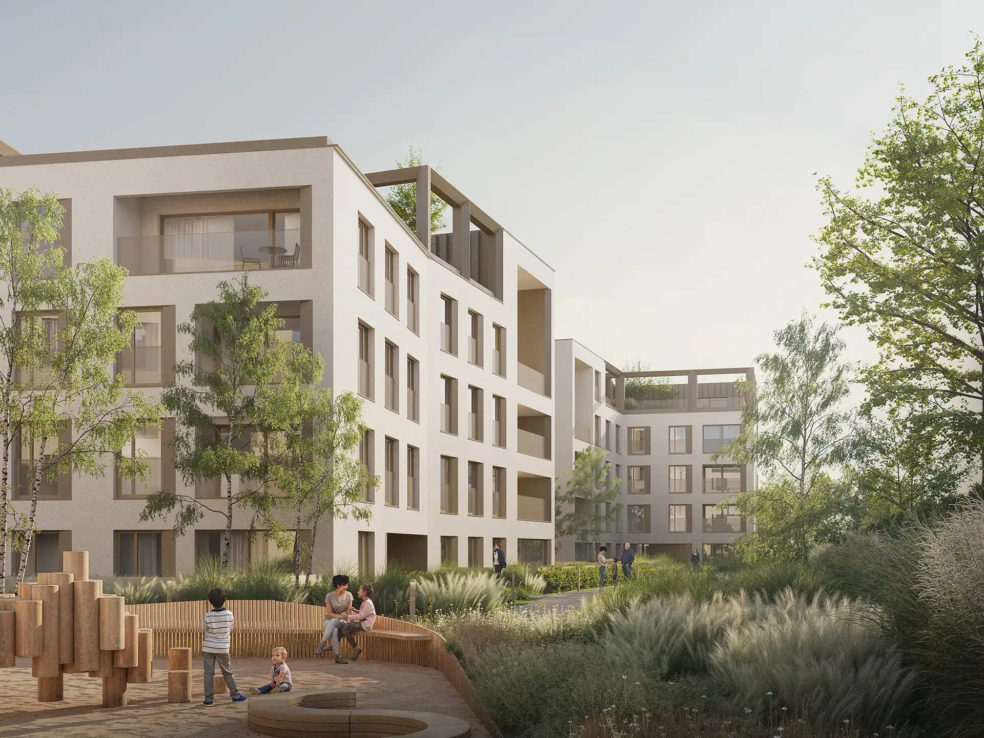 Budynek inwestycji Kameralna, Warszawa Mokotów