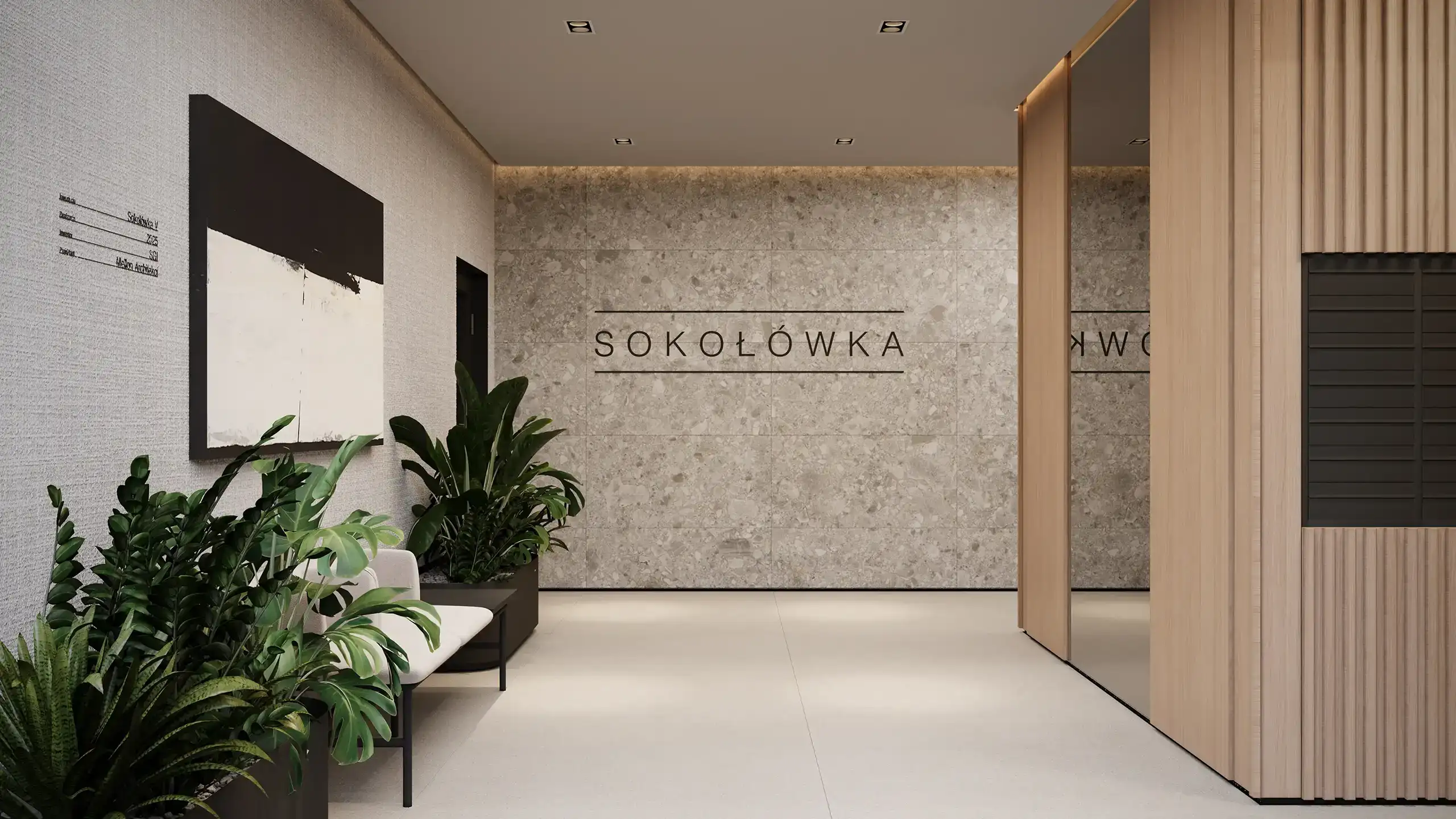 Inwestycja Sokołówka, Łódź - części wspólne